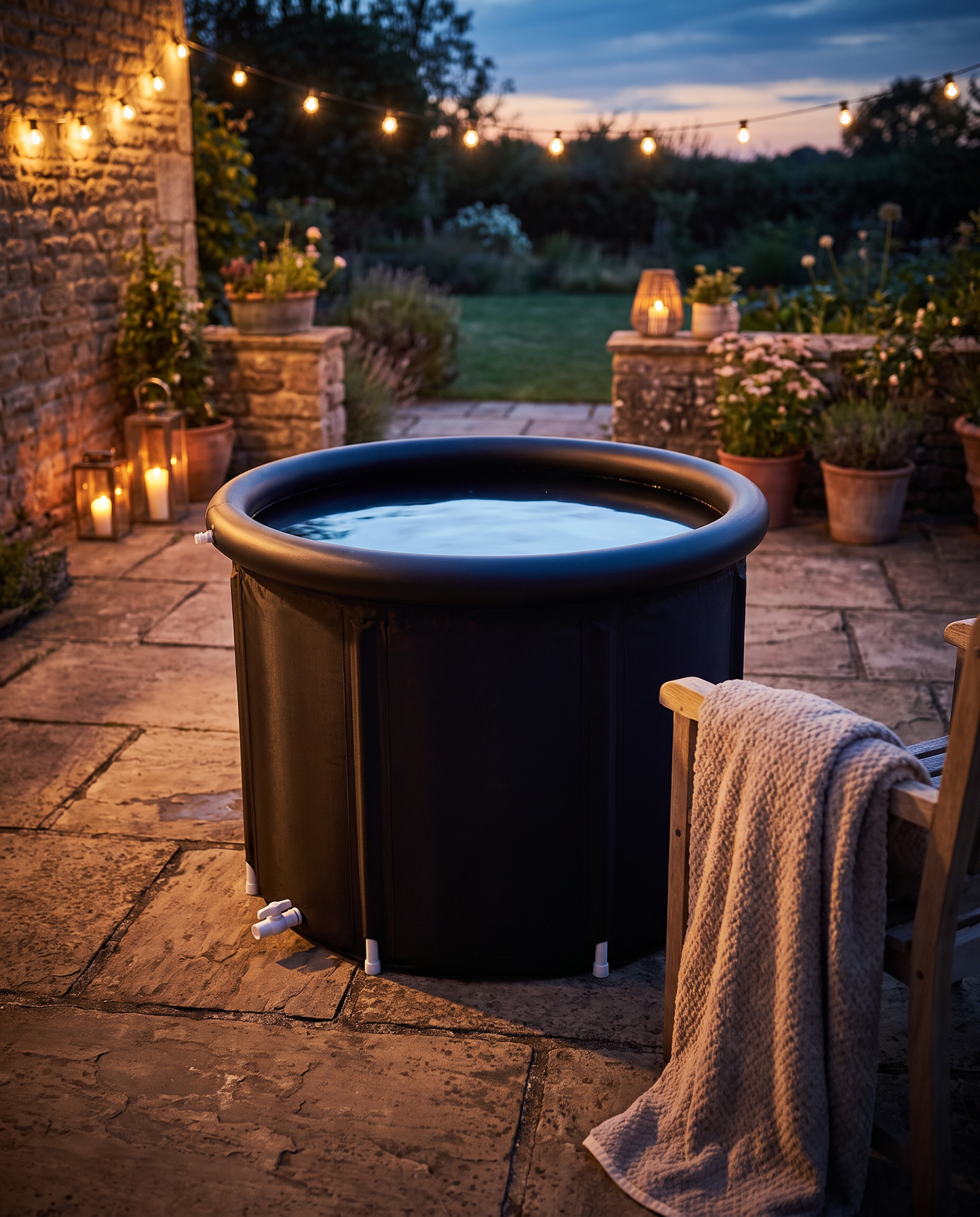 Cold Plunge Tub — 98 Gal