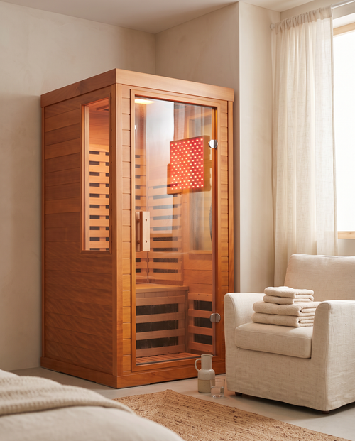 1-Person Infrared Sauna + Red Light