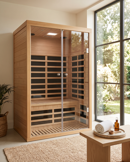 Two-Person Hemlock Sauna