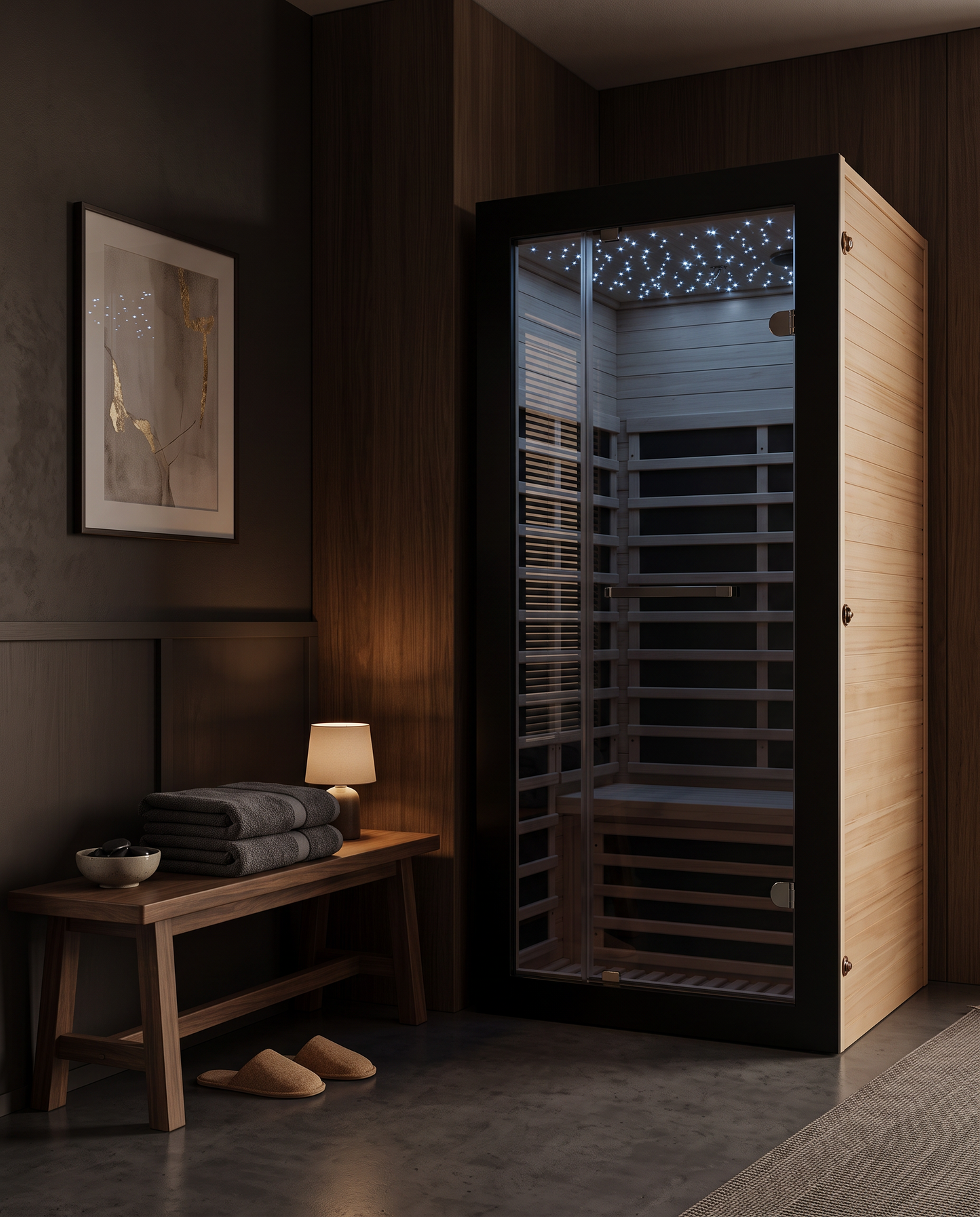 Single-Person Starlight Sauna