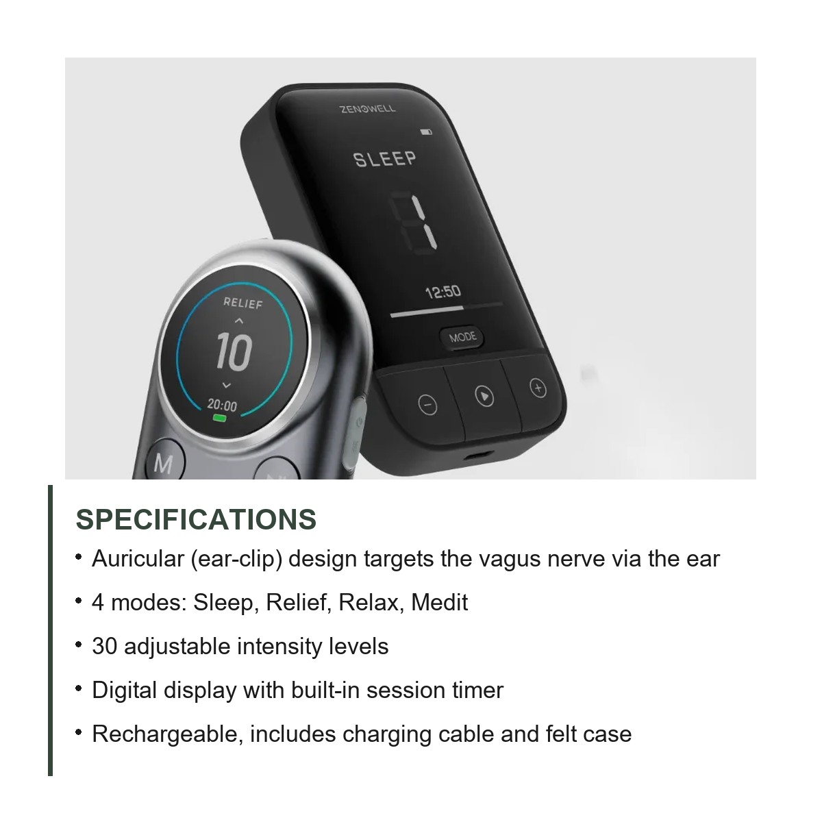 ZenoWell Luna specifications